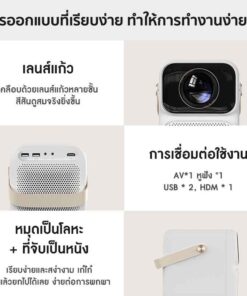 [ประกันศูนย์ไทยแท้] Wanbo T6 max Projector โปรเจคเตอร์พกพา Full HD Android 9.0 - Image 8