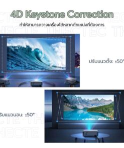 [ฟรี Transfer Pad] MECOOL KP1 Projector โปรเจคเตอร์ดู Netflix 1080P FULL HD androidtv 11 Google certificated - Image 7