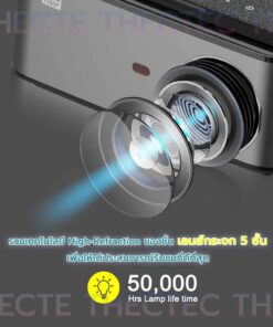 โปรเจคเตอร์ Rigal RD828 Full HD มี android 9.0 และ Play Store ลงแอพเพิ่มได้ - Image 6