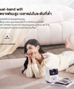 [ประกันศูนย์ไทยแท้] Wanbo T4 Projector HD โปรเจคเตอร์พกพา แก้ไขภาพบิดเบี้ยวอัตโนมัติ - Image 7
