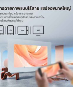 [ประกันศูนย์ไทยแท้] Wanbo T4 Projector HD โปรเจคเตอร์พกพา แก้ไขภาพบิดเบี้ยวอัตโนมัติ - Image 9